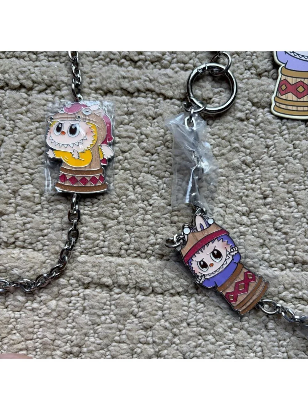 POP MART Labubu The Monsters Let’s Checkmate Knight Bishop Pendants 2 New Open